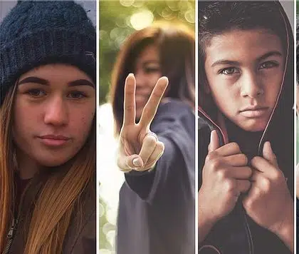 Grandir sans violence : des affiches et flyers par 