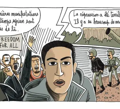 Un reportage BD sur les réfugiés syriens